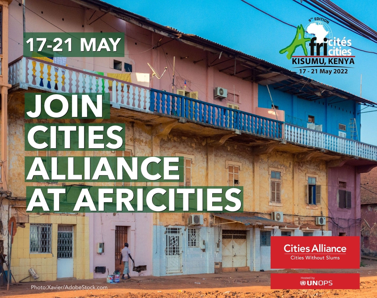 Africities 2022 flyer