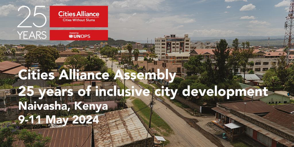 Cities Alliance Assembly 2024 - Naivasha, Kenya, flyer 