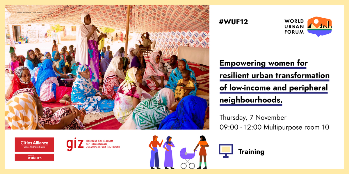 WUF12 Flyer, Empowering Women