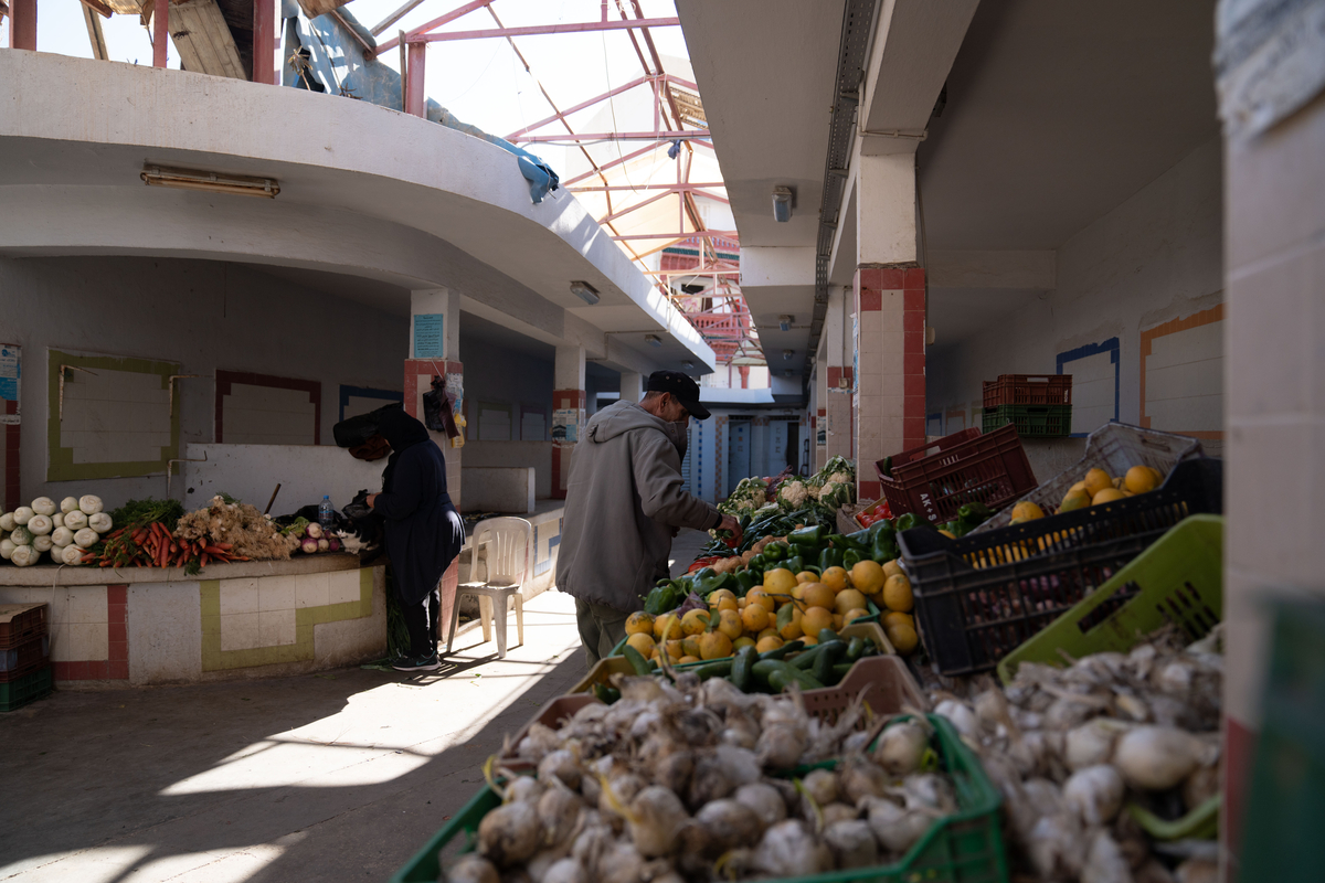 Gabadji Grandi Market (before intervention)